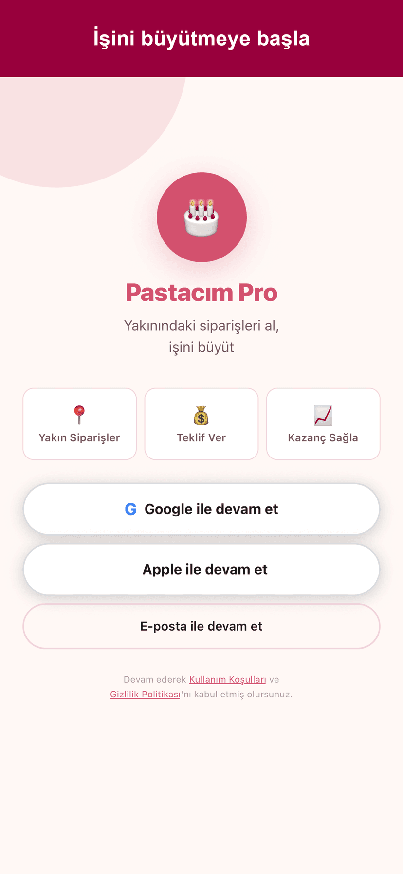 Pastacım Pro ekran görüntüsü 1