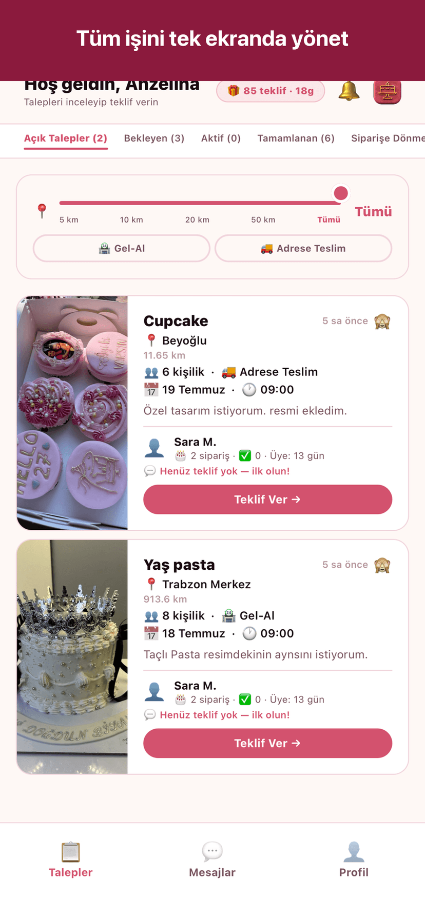 Pastacım Pro ekran görüntüsü 2